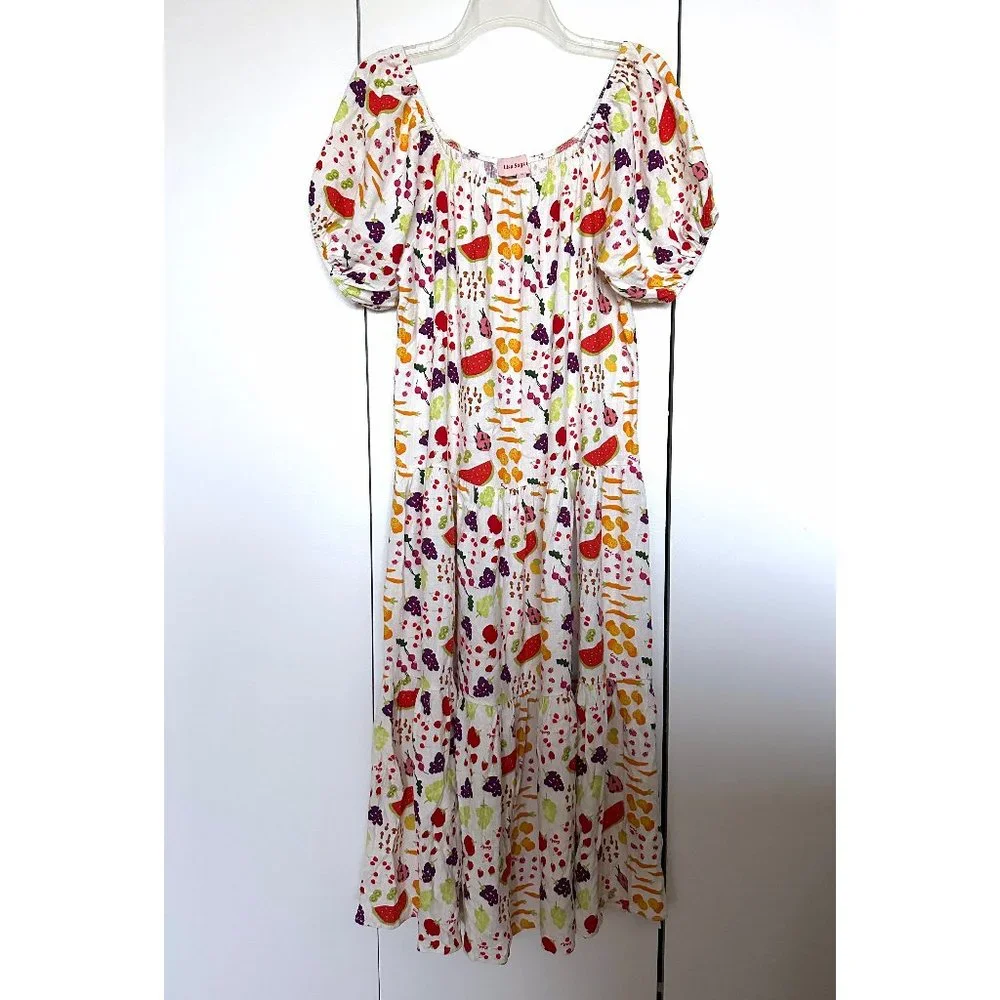Lisa Says Gah Colorful Patterned Maxi Dress - Picture 2 of 12